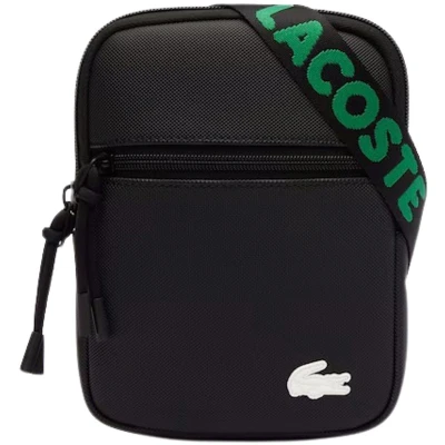 Afbeelding van Lacoste Crossover BAG Schoudertas, Heren, Maat: One Size, Noir