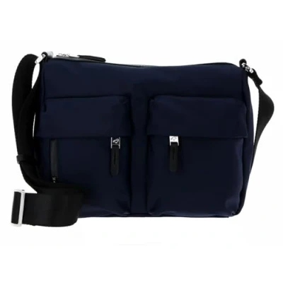 Afbeelding van Mandarina Duck Hunter P10vct18 schoudertas voor dames, 28 x 21 11 (l h b), Blauw (epclipse)