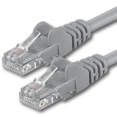 Afbeelding van 20m grijs 1 stuk (PACK) CAT.6 CAT6 Ethernet Cable LAN Kabel GigabitLAN Netwerkkabel RJ45 1000Mbit/s Patchkabel