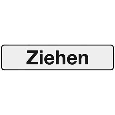 Afbeelding van Metafranc kleefbord 200 x 48 mm/beschildering/Informatiebord/deurplaat/verbodsbord/Toegangsverbod/Terugnamelabel/bedrijfsaanduiding trekken