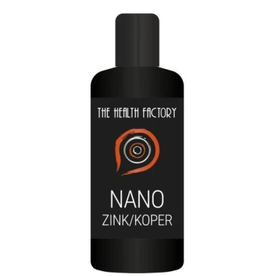 Afbeelding van The Health Factory Nano Zink/Koper Vloeibaar 500ml