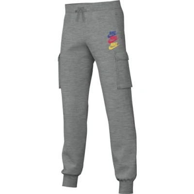 Afbeelding van Nike Fleece Cargo Joggingbroek Junior Antraciet 128