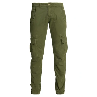 Afbeelding van Alpha Industries Agent Relaxed fit jeans, Heren, Maat: 29, Dark oliv