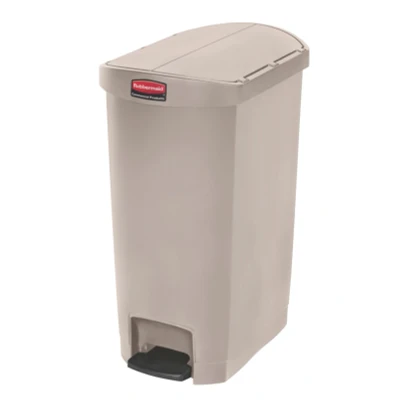 Afbeelding van Rubbermaid Slim Jim End Step Beige Inhoud: 50 liter