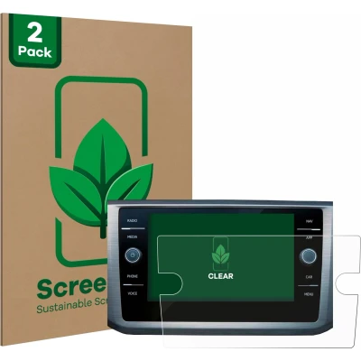 Afbeelding van ScreenLeaf Screenprotector voor Volkswagen Passat B8 Discover Media 8&quot; Duurzame schermbescherming Folie Beschermfolie transparant (2 Stuks)