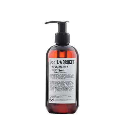 Afbeelding van L:A BRUKET No. 222 Hand &amp; Body Wash Spruce