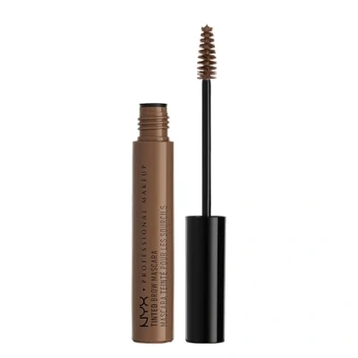 Afbeelding van NYX Professional Makeup 800897832803 eyebrow mascara Chocolate 6.2 g