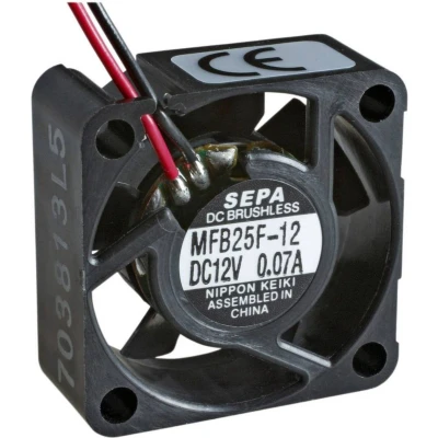 Afbeelding van SEPA MFB25F12 Axiaalventilator 12 V/DC 4.2 m3/h (l x b h) 25 10 mm