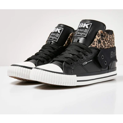 Afbeelding van ROCO Dames sneakers hoog Zwart maat 37