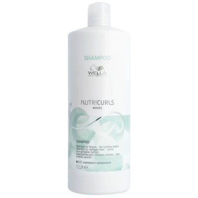 Afbeelding van Wella Professionals Nutricurls Shampoo voor Golvend Haar 1000 ml