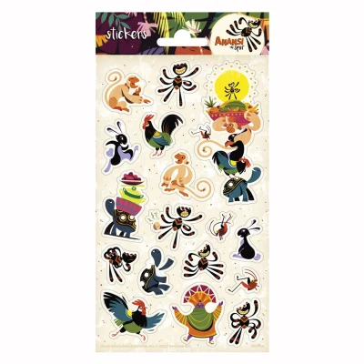 Afbeelding van Totum Stickervel Anansi de Spin