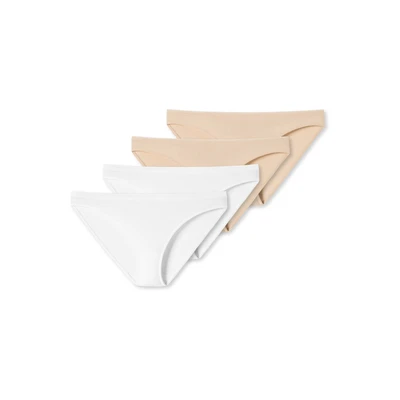 Afbeelding van Schiesser 4PACK Slip, Dames, Maat: 34, Mix