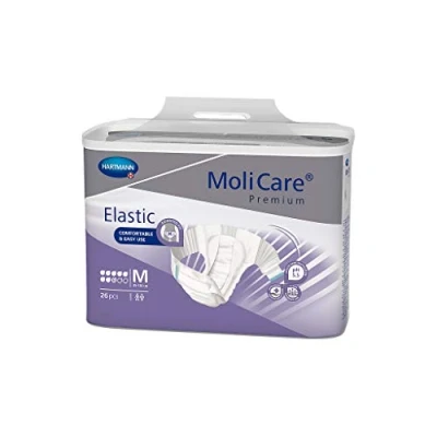 Afbeelding van Molicare Premium Slip Elastic 8 druppels Medium 3 pakken van 26 stuks