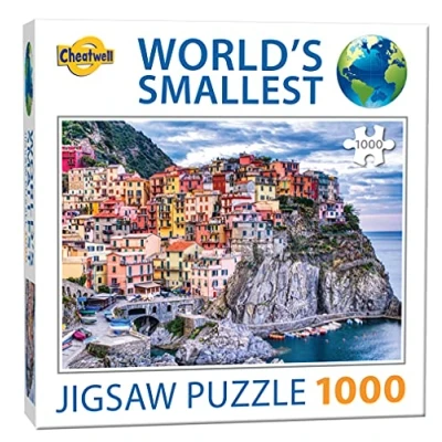 Afbeelding van Cheatwell Games Worlds Kleinste 1000 Stuk legpuzzel Manarola