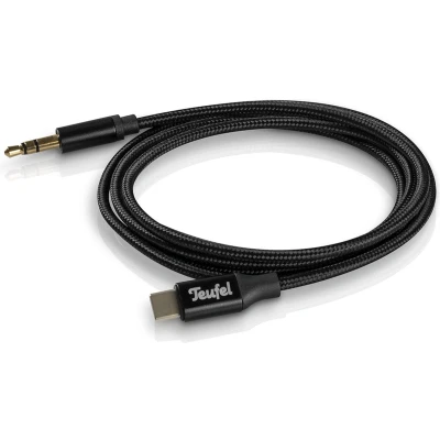 Afbeelding van Kabel voor USB C naar koptelefoonaansluiting, Zwart