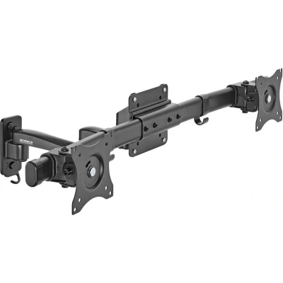 Afbeelding van SpeaKa Professional SP TVM 512 Monitor wandbeugel 2 voudig 33,0 cm (13) 68,6 (27) Zwart Draaibaar, Kantelbaar, Zwe