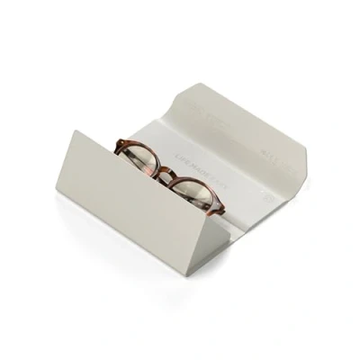 Afbeelding van SATECHI FindAll Brillenkoker met Find My, Opvouwbaar &amp; Draagbaar, Draadloos Oplaadbaar, Vergeten Melding, Luid Geluidssignaal, Compatibel de Meeste Brillen XR/AR Zand