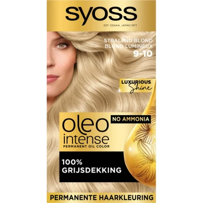 Afbeelding van Syoss Color Oleo Intense 9 10 Bright Blond Haarverf 1set