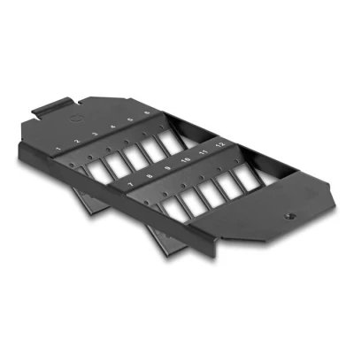 Afbeelding van Delock LWL Halterung für Bodentank 12 Port SC Simplex / LC Duple