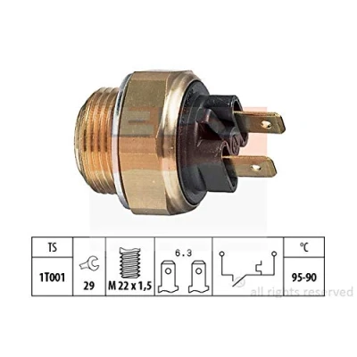 Afbeelding van Temperatuurschakelaar, radiateurventilator EPS 1.850.020