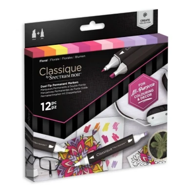 Afbeelding van Spectrum Noir Classique (12 stuks) Floral (Bloemen)