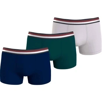 Afbeelding van Tommy Hilfiger Herenslips 3P Trunk Glob Stripe WB Versch. kleure Small Heren