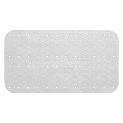 Afbeelding van 5Five Badmat wit anti slip 70 x 35 cm