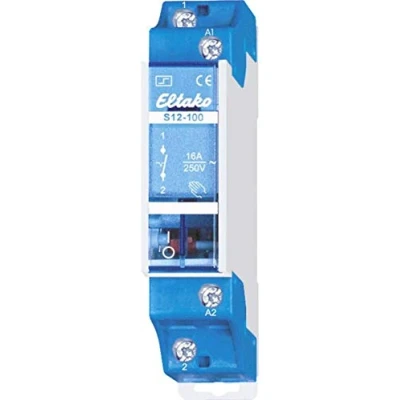 Afbeelding van Eltako impuls relais 1xm 24vdc s12 100 24v dc