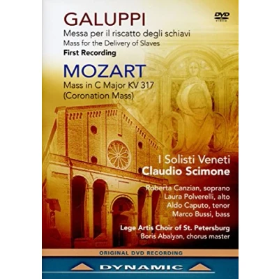 Afbeelding van I Solisti Veneti, Claudio Scimone Masses (DVD)