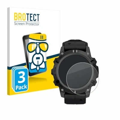 Afbeelding van BROTECT Schutzglas Schutzfolie Displayschutz Display Schutz Glas Folie klar, Smartwatch beschermfolie, Transparant