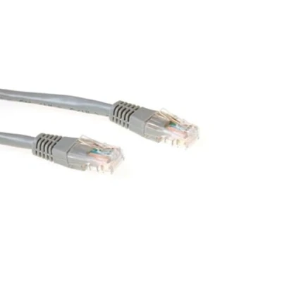 Afbeelding van Ewent IM6051 netwerkkabel (1,5 m, Cat5e U/UTP (UTP), grijs, Cat5e, RJ 45, Grijs)