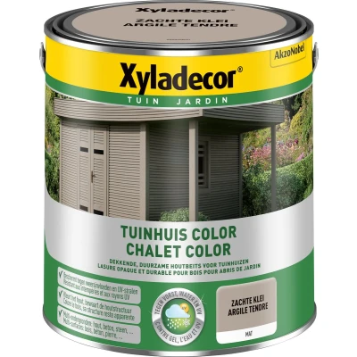 Afbeelding van Xyladecor Color Houtbeits Tuinhuis 2,5l Zachte Klei