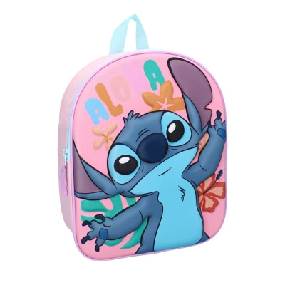 Afbeelding van Stitch Simply Special Rugzak 3D Roze