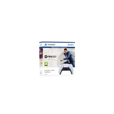 Afbeelding van Sony DualSense + FIFA 23 Zwart, Wit Bluetooth Gamepad Analoog/digitaal PlayStation 5