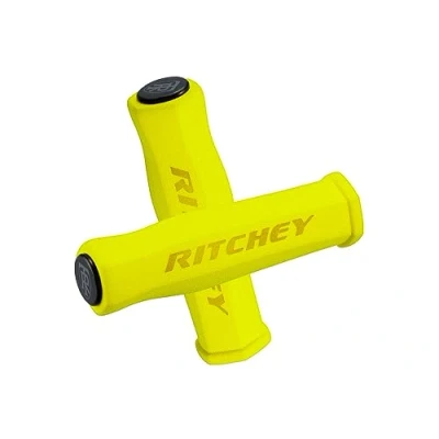 Afbeelding van Ritchey Wcs true mtb handvaten geel 130mm