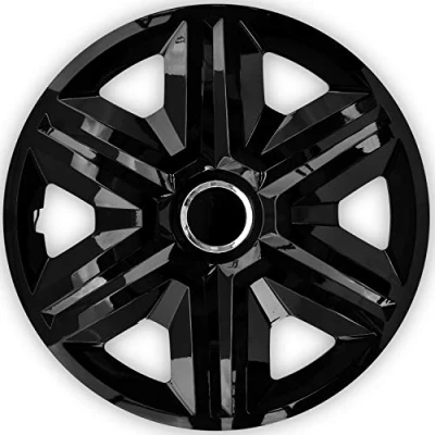 Afbeelding van NRM FAST wieldoppen 16&quot; Set van 4 stuks Zwart