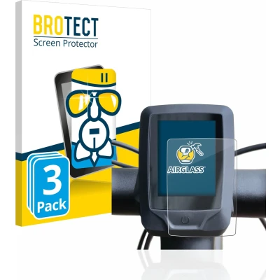 Afbeelding van BROTECT Screenprotector voor Specialized turbo vado 4.0 2022 (E Bike Display) Folie Beschermfolie Beschermglas transparant (3 Stuks)