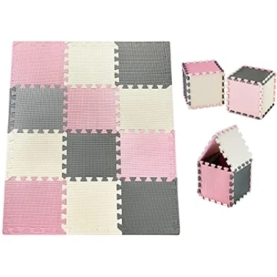 Afbeelding van Moby System puzzelmat voor baby&#039;s, 120 cm x 90 1,2 cm, geurloos, mat grote, jongens en meisjes, speelmat vrij van schadelijke stoffen, geurloze kruipmat