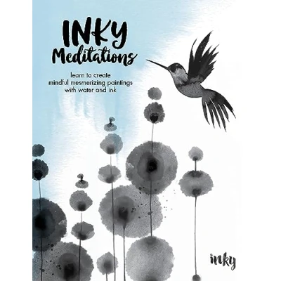 Afbeelding van Inky Meditations: Learn to Create Mindful Mesmerizing Paintings with Water and Ink