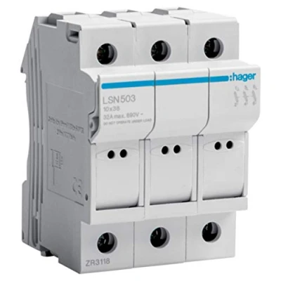 Afbeelding van Afneembare houder L38 3P 32A 690V