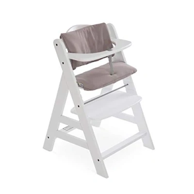 Afbeelding van hauck kinderstoelkussen deluxe stretch beige