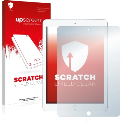 Afbeelding van upscreen Scratch Shield schermbeschermer (1 Stuk, iPad 9.7), Tablet beschermfolie
