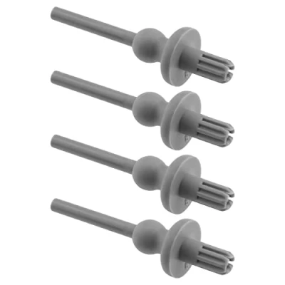 Afbeelding van 4 STKS Auto Achter Pakket Plank Clips 1122014 Compatibel met Fiesta Mondeo MK3 2000 2007 Plastic Lade Riem String Vaste Klemmen