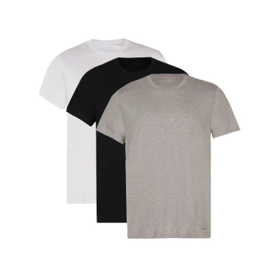 Afbeelding van Calvin Klein Underwear Classics CREW NECK 3 PACK Hemd, Heren, Maat: Large, Grey