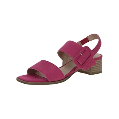 Afbeelding van Caprice SIENA suède sandalette fuchsia