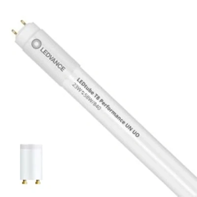 Afbeelding van ledvance ledbuis t8 un ultra output performer g13 23w 3700lm 4000k cri80 mat ip20 dxl 27x1513mm 4099854026577