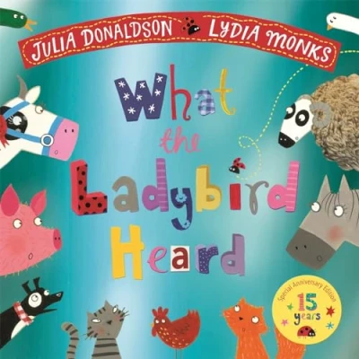 Afbeelding van What the Ladybird Heard 15th Anniversary Edition: with a shiny blue foil cover and bonus material from creators!