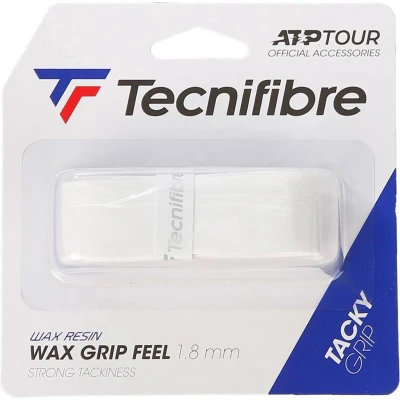 Afbeelding van Tecnifibre WAX GRIP FEEL wit 1.8 mm basisgrip
