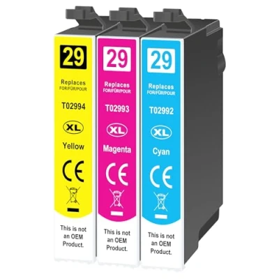 Afbeelding van 29 XL inktcartridge compatibel met Epson 29XL voor Expression Home XP 235 245 247 255 257 332 335 352 342 345 455 (verpakking van 3 stuks)