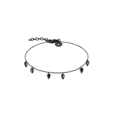 Afbeelding van Tamaris MIT ANHÄNGER AUS Armband, Dames, Maat: One Size, Schwarz